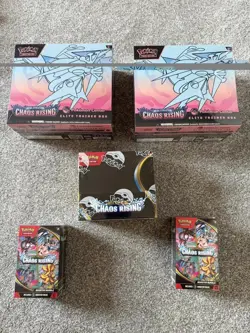 Chaos Rising Pokemon Center Bundle 1x Booster Box, 2x Bundles, 2x PC ETB - Image 5