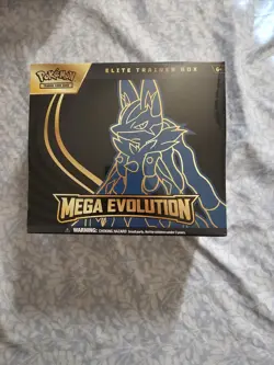 Pokemon Mega Evolution Elite Trainer Box Lucario ETB - Factory Sealed - Image 1