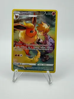 2022 Pokemon Brilliant Stars Trainer Gallery Flareon TG01/TG30 - Image 1