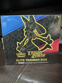 Pokemon TCG Crown Zenith Elite Trainer Box (Sealed) 820650851476 - Image 1
