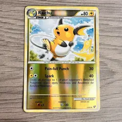 Raichu 33/90 Reverse Holo: Undaunted Pokemon TCG Light Play - Image 1