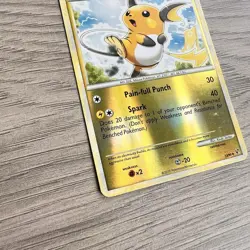 Raichu 33/90 Reverse Holo: Undaunted Pokemon TCG Light Play - Image 2