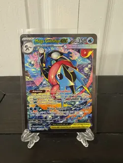 Pokemon Mega Greninja EX 116/086 SAR Full Art Secret Rare NM/Mint CR Set - Image 1