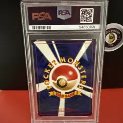 2000 Pokemon Japanese Promo LUCKY STADIUM KANSAI Ho-Oh Trainer PSA 8 Rare 🏟🔥 - Image 2