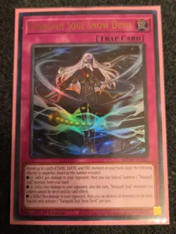 Yu-Gi-Oh! Vanquish Soul Snow Devil MP24-EN245 Ultra Rare 1st Edition NM ENG - Image 1
