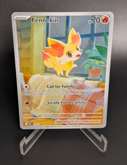 Fennekin - Mega Evolution Promo 080 (Chaos Rising ETB Promo) - Pokemon TCG - NM - Image 2