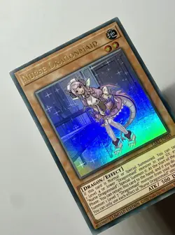 Nurse Dragonmaid LART-EN048 (LP) Ultra Rare Limited Edition Promo Yu-Gi-Oh - Image 4