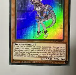Nurse Dragonmaid LART-EN048 (LP) Ultra Rare Limited Edition Promo Yu-Gi-Oh - Image 5