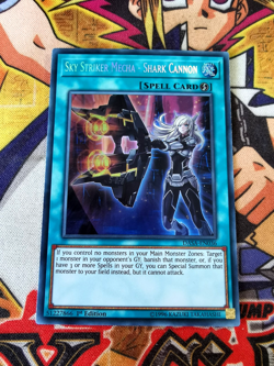 Sky Striker Mecha - Shark Cannon dasa-en036 1st Ed (VLP) Secret Rare Yu-Gi-Oh! - Image 1