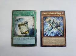 Instant Fusion, RA03, Platinum Secret. Keeper of Dragon Magic, Rare. LP. 1st. - Image 1