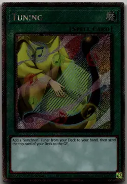 Tuning (Platinum Secret Rare) Platinum Secret Rare Quarter Century Stampede RA04 - Image 1