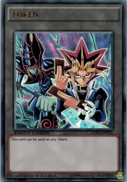 Yugioh Token: Yugi LDK2-ENT01 Limited Edition Ultra Rare NM - Image 1