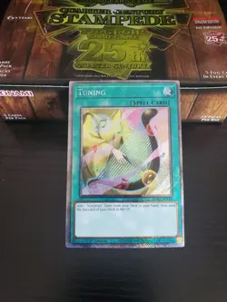 Yugioh Stampede - Tuning - Platinum Secret Rare - RA04-EN144 - Image 1