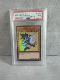 2020 Yu-Gi-Oh Dark Magician Girl The Lost Art Promotion PSA 9 - Image 1