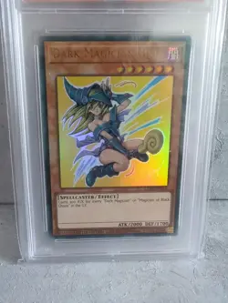 2020 Yu-Gi-Oh Dark Magician Girl The Lost Art Promotion PSA 9 - Image 2