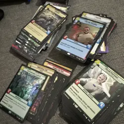 STAR WARS UNLIMITED 100 Card Bulk Lot w/ Rares, Legendaries, Foils, Hyperspace - Image 5