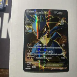 Pokemon TCG Lucario EX (107 Full Art) 107/111 Furious Fists Pokemon Card - NM/LP - Image 2