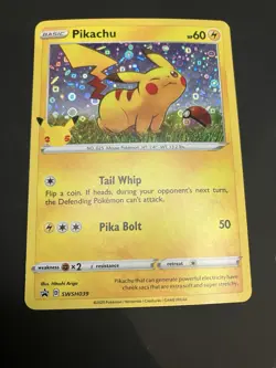 Pikachu SWSH039 SWSH: Sword & Shield Promo Cards Holo - Image 1