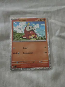 Pokemon Card Fuecoco McDonald's 2023 Holo 002/015 LP - NM - Image 1