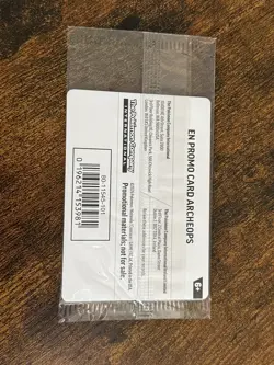 Pokemon ARCHEOPS Field Museum Chicago Pikachu Stamp Sealed Promo Card IN HAND - Image 2