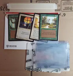 Mtg Beta card lot: Tranquility/Death Ward/Mesa Pegasus/Ironroot Treefolk. MP - Image 2