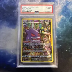 Pokemon TCG Gengar TG06/TG30 Lost Origin Trainer Gallery Card NM Condition PSA 9 - Image 1