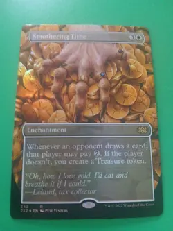 Smothering Tithe (Borderless) Double Masters 2022 Foil - Image 1