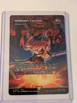 Shantotto's Coercion - Diabolic Intent (Showcase) FCA 34 FINAL FANTASY NM - Image 1
