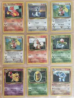 Pokemon Base Set Unlimited 86 Card Lot - Image 1