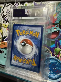 2023 POKEMON SWORD & SHIELD CROWN ZENITH #GG36 FULL ART/ENTEI V PSA 8 - Image 2