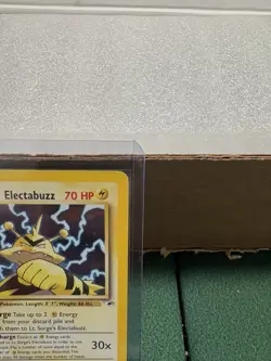 Pokemon TCG: Lt. Surge's Electabuzz Holo Rare Gym Heroes #6/132 2000 - LP - Image 3