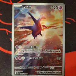 Latios 203/191 Illustration Rare Surging Sparks Pokemon English NM- - Image 1