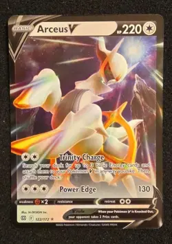 Arceus V 122/172 Pokemon Brilliant Stars Ultra Rare - Image 1