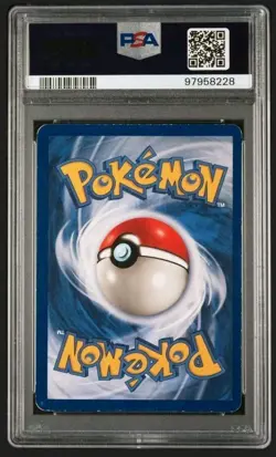 1999 POKEMON FOSSIL #5 GENGAR-HOLO PSA 5 - Image 2
