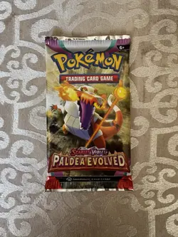 ❤ Pokemon Paldea Evolved Scarlet Violet Sealed Booster Pack RANDOM ART - Image 1