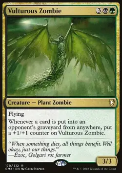 Vulturous Zombie - Commander Anthology Volume II | MTG Card - Image 3