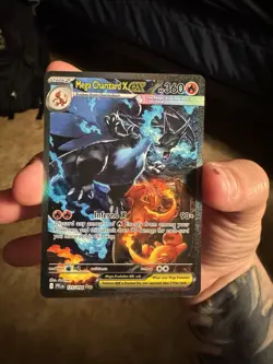 Pokemon Mega Charizard EX 125/094 Secret Rare Full Art Holo 360 HP English - Image 4