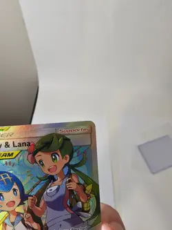 Mallow and Lana Tag Team 231/236 Pokemon TCG Cosmic Eclipse Full Art Holo - Image 4