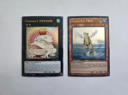 Treeborn Frog, DUSA. Toadally Awesome, RA03. Light Play. 1st Edition. Ultra Rare - Image 1