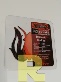 Demonio Kraken 063 ® Lamincards Square Collection ® Yugioh Edibas ® EX - Image 2
