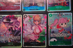 One Piece TCG 8 SR card lot JP Chopper Vivi Perona Stussy Tashigi - Image 3