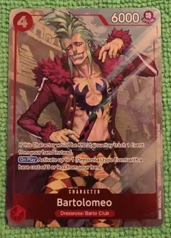 OP15-014 Bartolomeo Dash Pack Alt Art Adventure On Kami’s Island One Piece TCG - Image 1