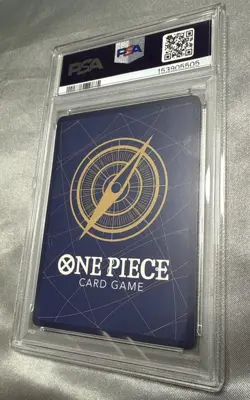 2022 ONE PIECE SHANKS ALTERNATE ART OP01-120 ROMANCE DAWN SEC PSA 10 GEM MINT - Image 2