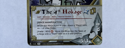 The 4th Hokage (Space Manipulation) Rare Card Naruto ccg tcg - Image 2