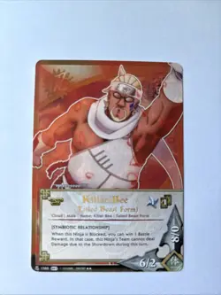 Killer Bee (Tailed Beast Form) Rare Card Naruto ccg tcg - Image 1