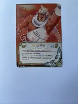 Killer Bee (Tailed Beast Form) Rare Card Naruto ccg tcg - Image 4