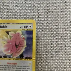 2002 Clefable - 7/165 - Pokemon Expedition Holo Rare Card Vintage MP - Image 4