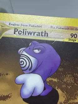 Pokemon Card - Poliwrath 28/75 - Vintage Non-holo Rare Neo Discovery WotC - Image 2