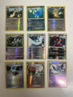 Old Reverse Holo Pokemon Card Lot - Image 1