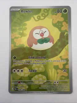 2026 Pokemon - ROWLET - IR Illustration Rare - PERFECT ORDER - 090/088 - Image 1